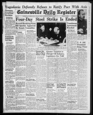 Gainesville Daily Register and Messenger (Gainesville, Tex.), Vol. 51, No. 182, Ed. 1 Friday, March 28, 1941