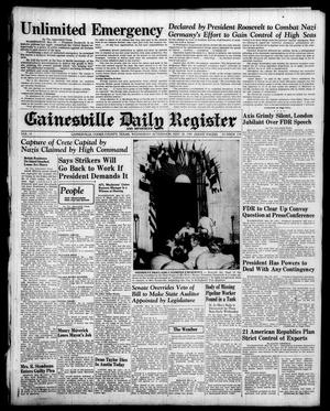 Gainesville Daily Register and Messenger (Gainesville, Tex.), Vol. 51, No. 234, Ed. 1 Wednesday, May 28, 1941