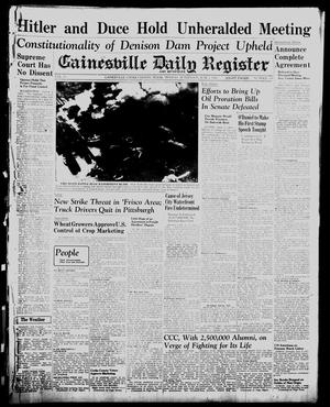 Gainesville Daily Register and Messenger (Gainesville, Tex.), Vol. 51, No. 238, Ed. 1 Monday, June 2, 1941