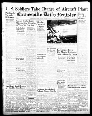 Gainesville Daily Register and Messenger (Gainesville, Tex.), Vol. 51, No. 244, Ed. 1 Monday, June 9, 1941