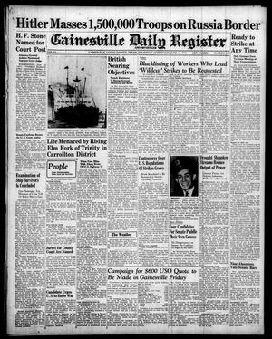 Primary view of object titled 'Gainesville Daily Register and Messenger (Gainesville, Tex.), Vol. 51, No. 247, Ed. 1 Thursday, June 12, 1941'.