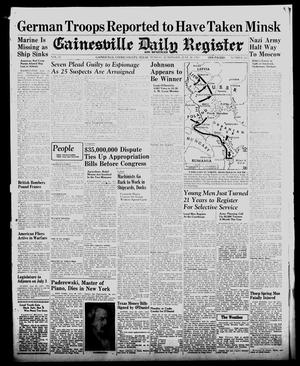 Gainesville Daily Register and Messenger (Gainesville, Tex.), Vol. 51, No. 262, Ed. 1 Monday, June 30, 1941