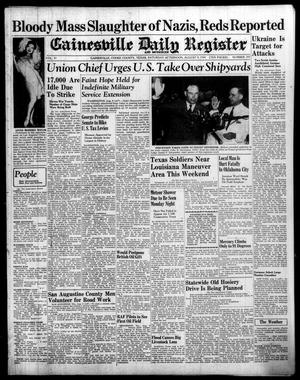 Gainesville Daily Register and Messenger (Gainesville, Tex.), Vol. 51, No. 297, Ed. 1 Saturday, August 9, 1941