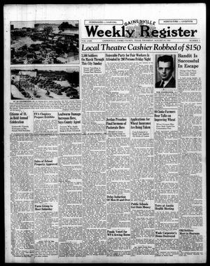 Primary view of object titled 'Gainesville Weekly Register (Gainesville, Tex.), Vol. 63, No. 5, Ed. 1 Thursday, August 14, 1941'.
