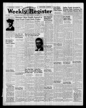 Primary view of object titled 'Gainesville Weekly Register (Gainesville, Tex.), Vol. 63, No. 21, Ed. 1 Thursday, December 4, 1941'.