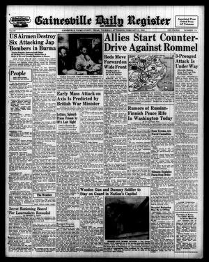 Gainesville Daily Register and Messenger (Gainesville, Tex.), Vol. 53, No. 152, Ed. 1 Thursday, February 25, 1943
