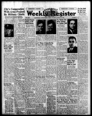 Gainesville Weekly Register (Gainesville, Tex.), Vol. 64, No. 36, Ed. 1 Thursday, March 18, 1943