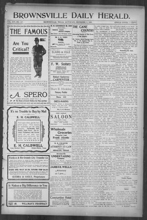 Brownsville Daily Herald (Brownsville, Tex.), Vol. 14, No. 137, Ed. 1, Saturday, December 9, 1905