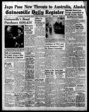 Primary view of object titled 'Gainesville Daily Register and Messenger (Gainesville, Tex.), Vol. 53, No. 192, Ed. 1 Tuesday, April 13, 1943'.