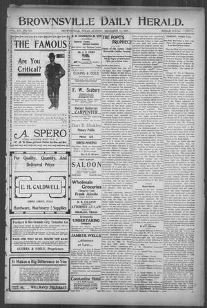 Brownsville Daily Herald (Brownsville, Tex.), Vol. 14, No. 138, Ed. 1, Monday, December 11, 1905