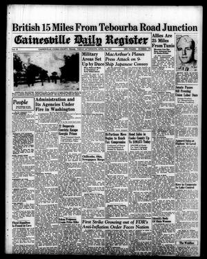 Gainesville Daily Register and Messenger (Gainesville, Tex.), Vol. 53, No. 195, Ed. 1 Friday, April 16, 1943