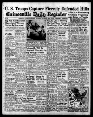 Gainesville Daily Register and Messenger (Gainesville, Tex.), Vol. 53, No. 205, Ed. 1 Wednesday, April 28, 1943