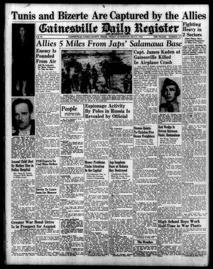 Primary view of object titled 'Gainesville Daily Register and Messenger (Gainesville, Tex.), Vol. 53, No. 213, Ed. 1 Friday, May 7, 1943'.