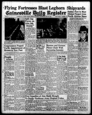 Gainesville Daily Register and Messenger (Gainesville, Tex.), Vol. 53, No. 232, Ed. 1 Saturday, May 29, 1943