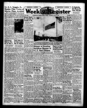 Primary view of object titled 'Gainesville Weekly Register (Gainesville, Tex.), Vol. 64, No. 48, Ed. 1 Thursday, June 10, 1943'.