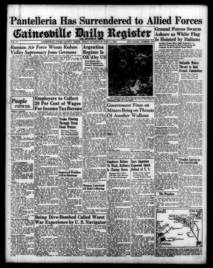Gainesville Daily Register and Messenger (Gainesville, Tex.), Vol. 53, No. 243, Ed. 1 Friday, June 11, 1943