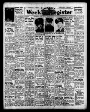 Primary view of object titled 'Gainesville Weekly Register (Gainesville, Tex.), Vol. 64, No. 49, Ed. 1 Thursday, June 17, 1943'.