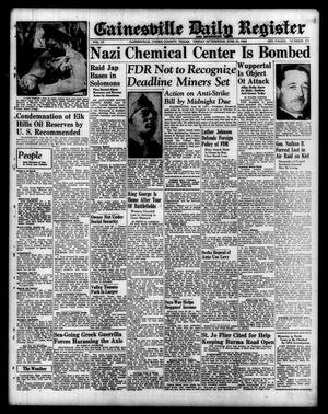 Gainesville Daily Register and Messenger (Gainesville, Tex.), Vol. 53, No. 255, Ed. 1 Friday, June 25, 1943