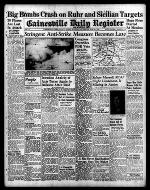 Gainesville Daily Register and Messenger (Gainesville, Tex.), Vol. 53, No. 256, Ed. 1 Saturday, June 26, 1943
