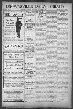 Brownsville Daily Herald (Brownsville, Tex.), Vol. 14, No. 146, Ed. 1, Wednesday, December 20, 1905