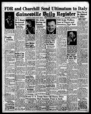 Gainesville Daily Register and Messenger (Gainesville, Tex.), Vol. 53, No. 272, Ed. 1 Friday, July 16, 1943
