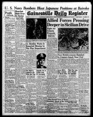 Gainesville Daily Register and Messenger (Gainesville, Tex.), Vol. 53, No. 277, Ed. 1 Thursday, July 22, 1943