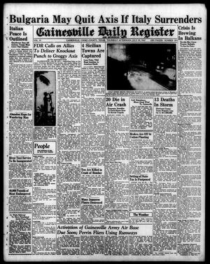 Gainesville Daily Register and Messenger (Gainesville, Tex.), Vol. 53, No. 283, Ed. 1 Thursday, July 29, 1943