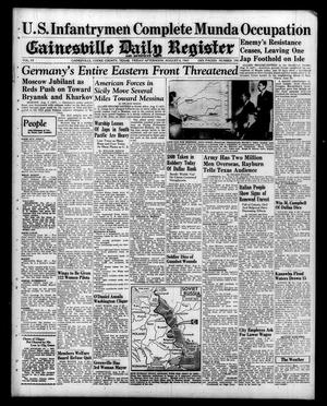 Gainesville Daily Register and Messenger (Gainesville, Tex.), Vol. 53, No. 290, Ed. 1 Friday, August 6, 1943