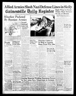 Gainesville Daily Register and Messenger (Gainesville, Tex.), Vol. 53, No. 292, Ed. 1 Monday, August 9, 1943