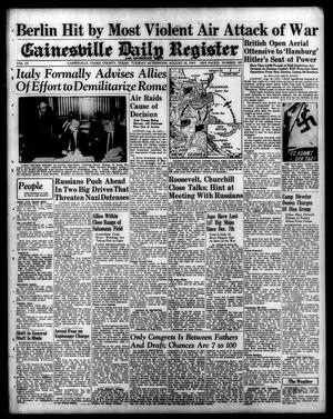 Gainesville Daily Register and Messenger (Gainesville, Tex.), Vol. 53, No. 305, Ed. 1 Tuesday, August 24, 1943