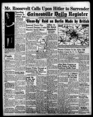 Gainesville Daily Register and Messenger (Gainesville, Tex.), Vol. 53, No. 306, Ed. 1 Wednesday, August 25, 1943