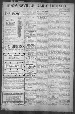 Brownsville Daily Herald (Brownsville, Tex.), Vol. 14, No. 152, Ed. 1, Thursday, December 28, 1905