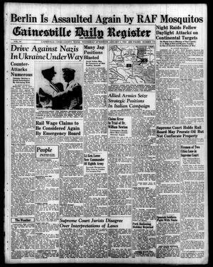 Gainesville Daily Register and Messenger (Gainesville, Tex.), Vol. 54, No. 110, Ed. 1 Wednesday, January 5, 1944