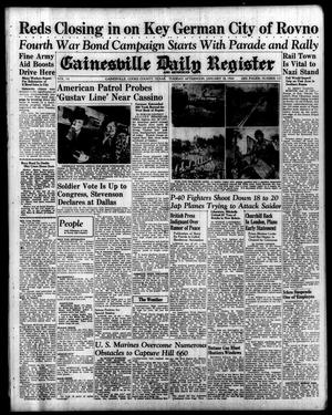 Gainesville Daily Register and Messenger (Gainesville, Tex.), Vol. 54, No. 121, Ed. 1 Tuesday, January 18, 1944