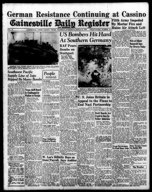 Primary view of object titled 'Gainesville Daily Register and Messenger (Gainesville, Tex.), Vol. 54, No. 171, Ed. 1 Thursday, March 16, 1944'.