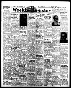 Primary view of object titled 'Gainesville Weekly Register (Gainesville, Tex.), Vol. 69, No. 20, Ed. 1 Thursday, November 28, 1946'.