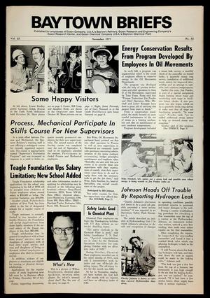 Baytown Briefs (Baytown, Tex.), Vol. 25, No. 12, Ed. 1, November 1977