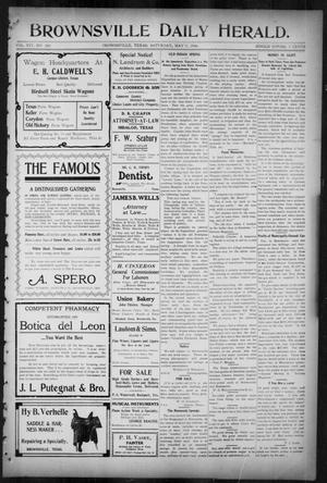 Brownsville Daily Herald (Brownsville, Tex.), Vol. 14, No. 262, Ed. 1, Saturday, May 5, 1906
