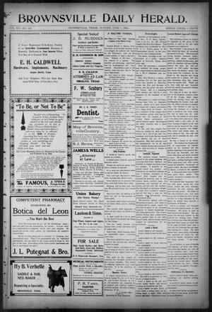 Brownsville Daily Herald (Brownsville, Tex.), Vol. 14, No. 283, Ed. 1, Monday, June 4, 1906