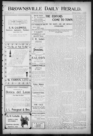 Brownsville Daily Herald (Brownsville, Tex.), Vol. 14, No. 289, Ed. 1, Monday, June 11, 1906