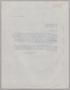 Thumbnail image of item number 2 in: '[Copy of Letter from I. H. Kempner to Dan Oppenheimer, November 19, 1954]'.