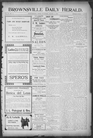 Brownsville Daily Herald (Brownsville, Tex.), Vol. 15, No. 34, Ed. 1, Saturday, August 11, 1906