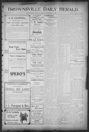 Brownsville Daily Herald (Brownsville, Tex.), Vol. 15, No. 52, Ed. 1, Saturday, September 1, 1906