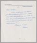 Letter: [Handwritten Letter from Harris Oppenheimer to Arthur M. Alpert, July…