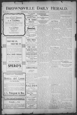 Brownsville Daily Herald (Brownsville, Tex.), Vol. 15, No. 73, Ed. 1, Wednesday, September 26, 1906