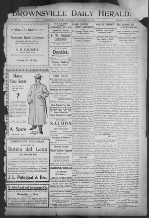 Brownsville Daily Herald (Brownsville, Tex.), Vol. 15, No. 116, Ed. 1, Thursday, November 15, 1906