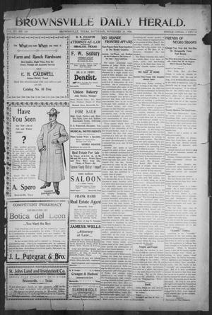 Brownsville Daily Herald (Brownsville, Tex.), Vol. 15, No. 124, Ed. 1, Saturday, November 24, 1906
