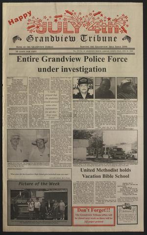 Primary view of object titled 'Grandview Tribune (Grandview, Tex.), Vol. 105, No. 45, Ed. 1 Friday, June 30, 2000'.