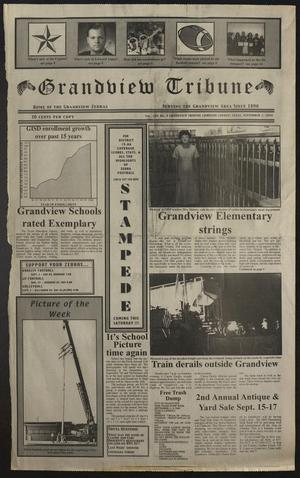Primary view of object titled 'Grandview Tribune (Grandview, Tex.), Vol. 106, No. 3, Ed. 1 Friday, September 1, 2000'.