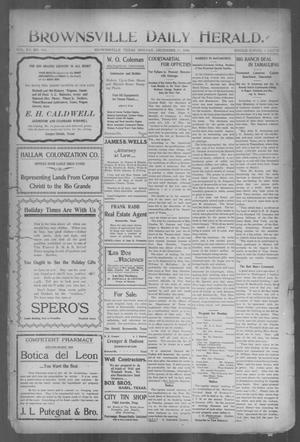 Brownsville Daily Herald (Brownsville, Tex.), Vol. 15, No. 143, Ed. 1, Monday, December 17, 1906